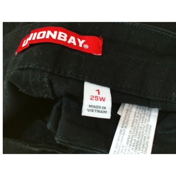 Unionbay Women's Stretch Uniform Bootcut Work Pant Size 25W - Picture 3 of 3